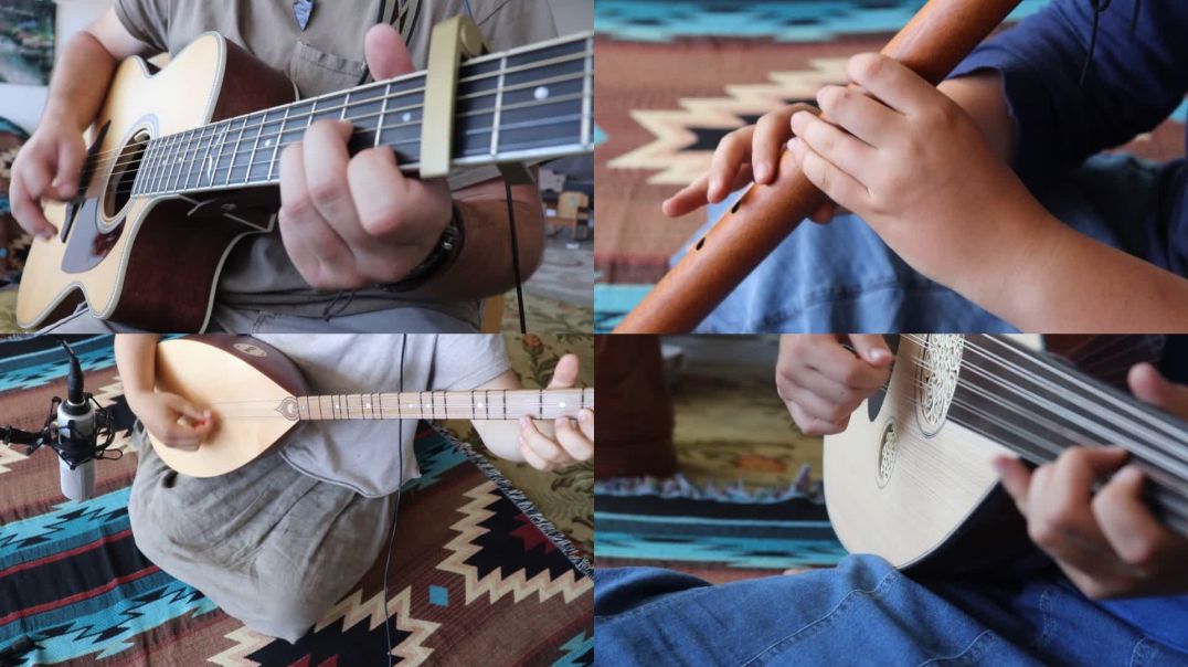 ⁣"East Winds" - (Acoustic Improv Session) - Native/Middle Eastern Instruments
