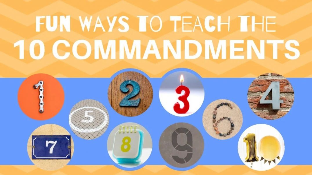 ⁣Fun Ways to Teach the Ten Commandments