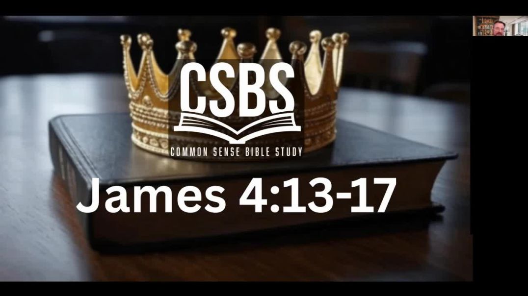 James 4:13-17 - A Humble Plan